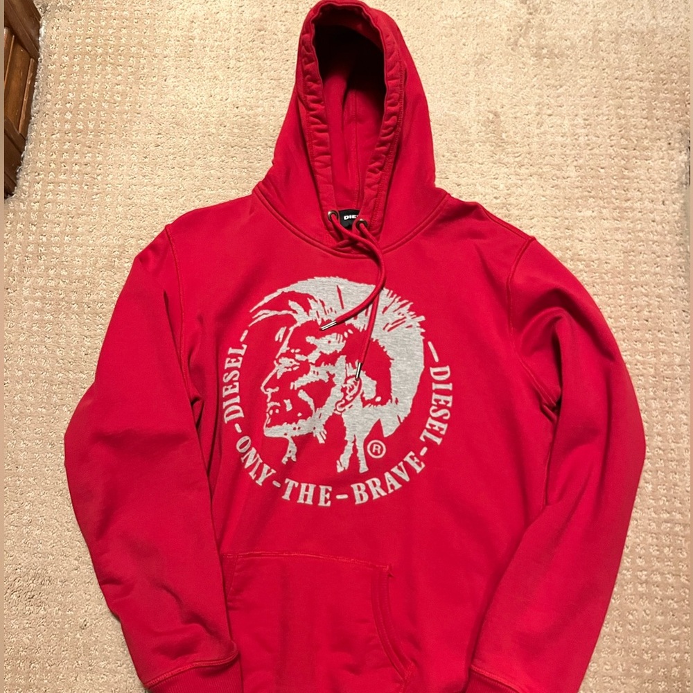 DEISEL MENS HOODIE SIZE L